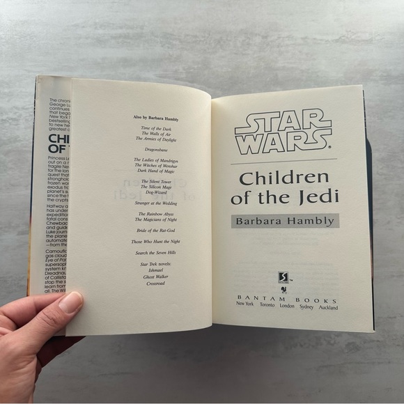 2/$50 - Star Wars - Children of the Jedi by Barbara Hambly - Picture 5 of 11